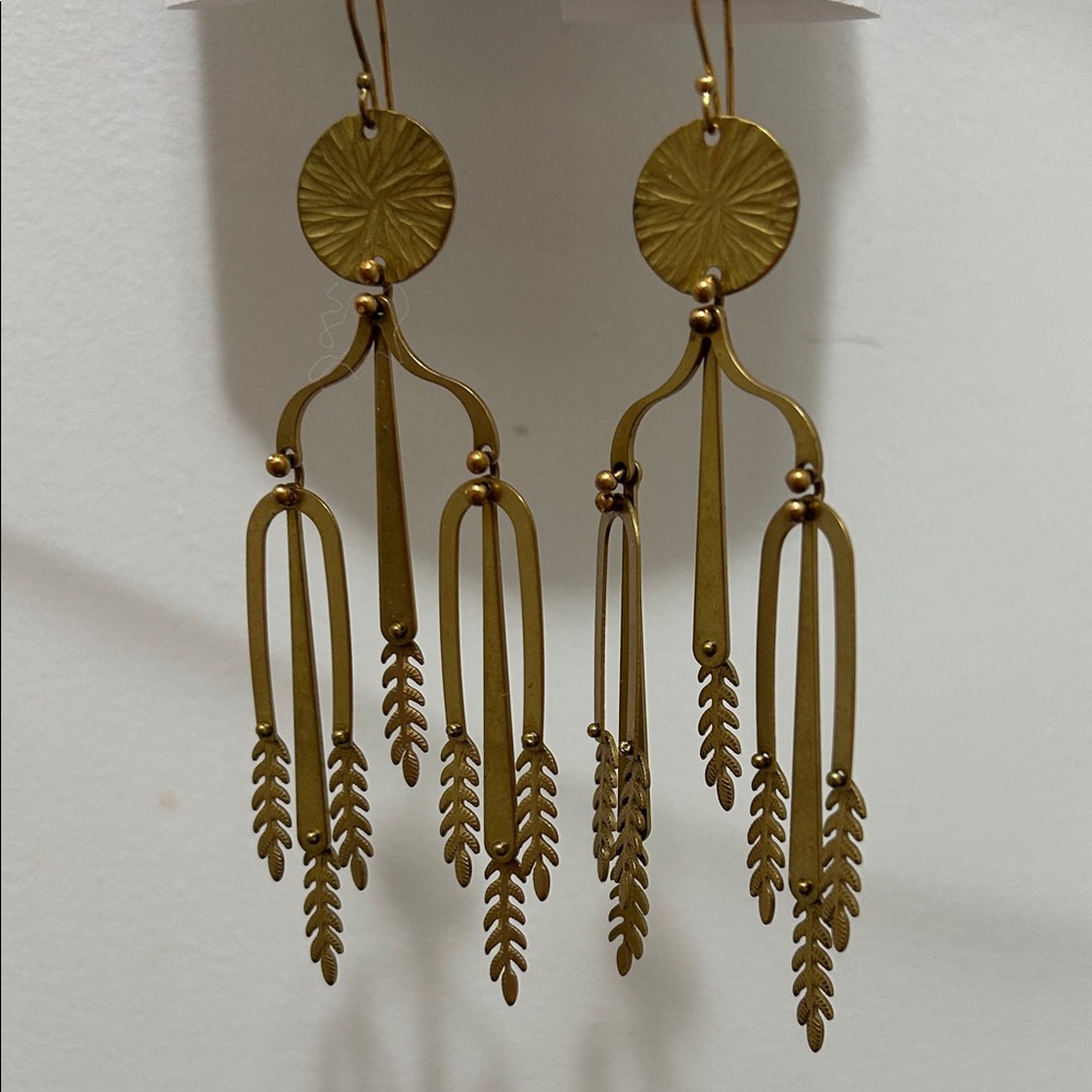 Philadelphia Museum of Art goldtone
“Wheat” earrings